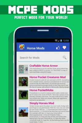 HORSE MODS android App screenshot 2